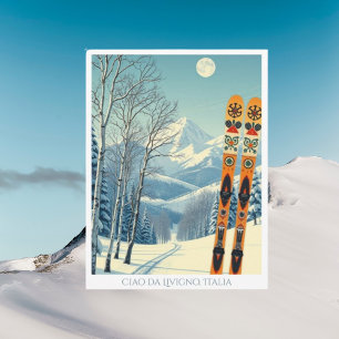 Postal de Livigno Lombardia Italia