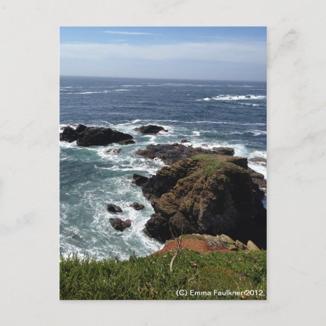 Postal de Lizard Point, Cornwall (Anverso)