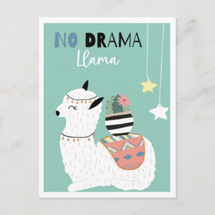 Postal de llama de corte