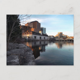 Postal De lo viejo a lo nuevo - Edificios frente al mar H