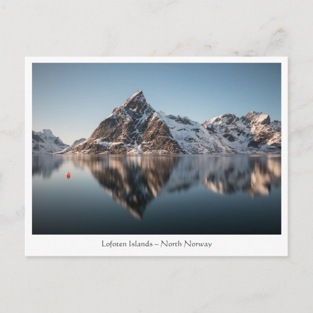Postal de Lofoten Noruega (Anverso)
