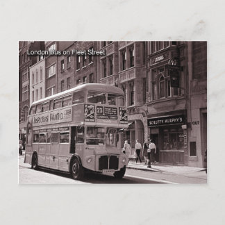 postal de londres bus