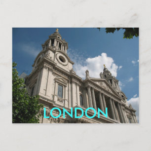 Postal de Londres de la Catedral de San Pablo