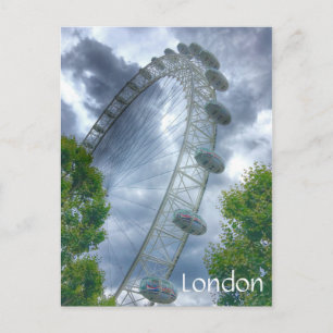 postal de Londres Eye Landmark