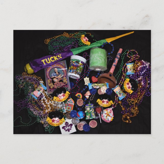 Postal de Loot de Mardi Gras (Anverso)