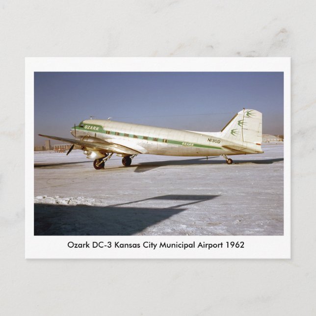 Postal de los aeroplanos (Anverso)