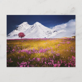 Postal de los Alpes Nevados