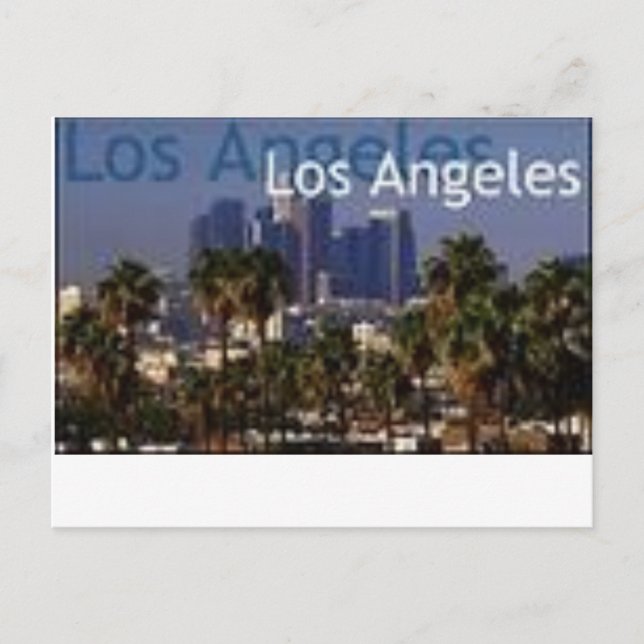 postal de los angeles (Anverso)