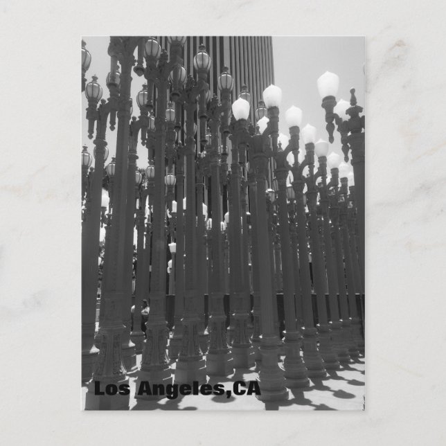 Postal de Los Ángeles (Anverso)