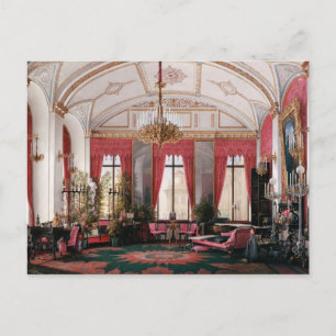 Postal de los interiores del Winter Palace