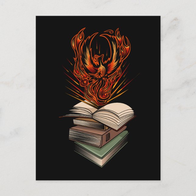 Postal De Los Libros (Anverso)