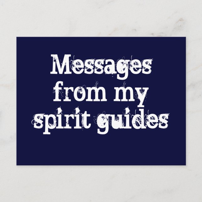 Postal de los mensajes (Anverso)