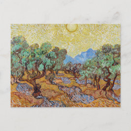 Postal de los olivos Vincent van Gogh | Asombroso