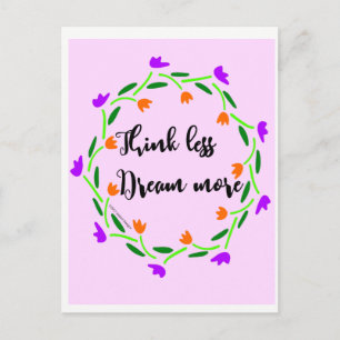 Postal de los pensadores y de los soñadores