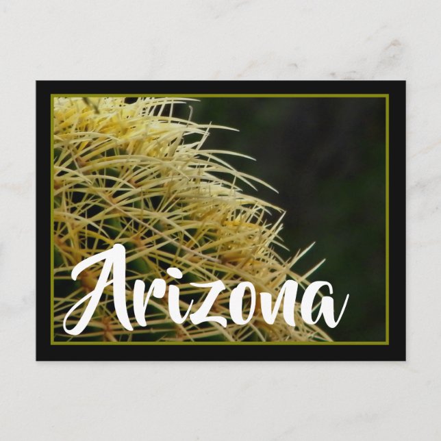 Postal de los picos de Arizona (Anverso)
