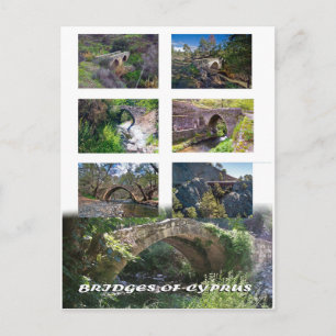 Postal de los puentes de Chipre