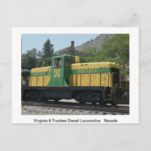 Postal de los trenes