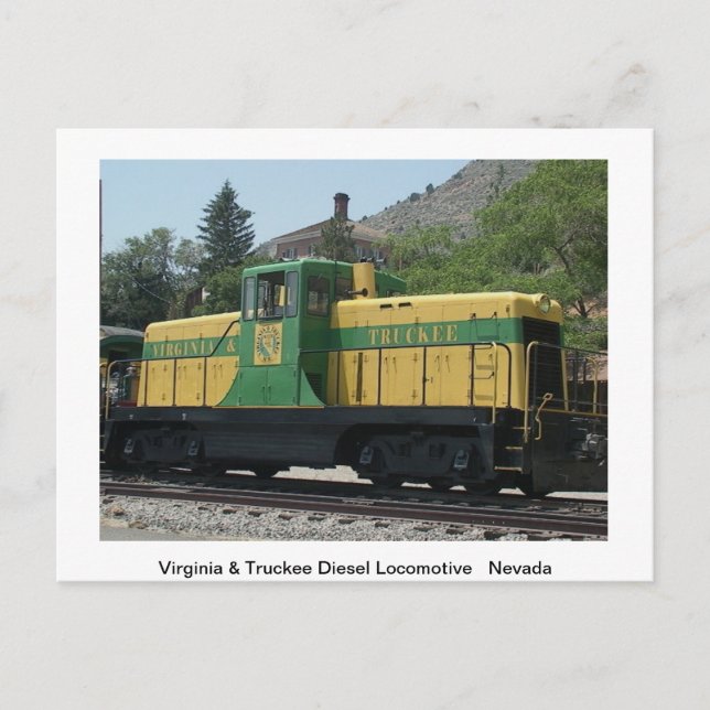 Postal de los trenes (Anverso)