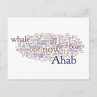 postal de los últimos capítulos de Moby Dick