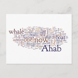 postal de los últimos capítulos de Moby Dick