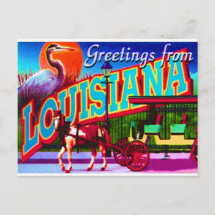 Postal de Louisiana