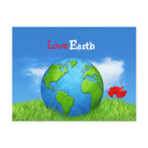 Postal de Love Earth