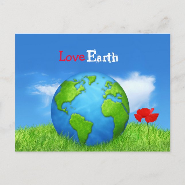 Postal de Love Earth (Anverso)