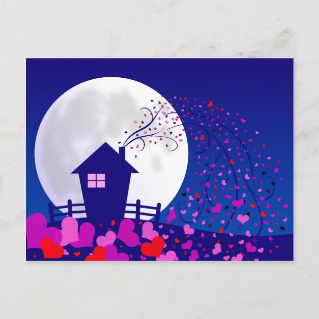 Postal de Love Shack (Anverso)