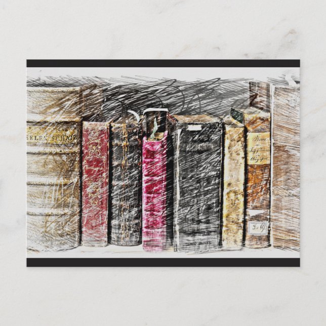 Postal de Lover del libro, postal del libro (Anverso)