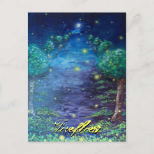 Postal de luciérnagas