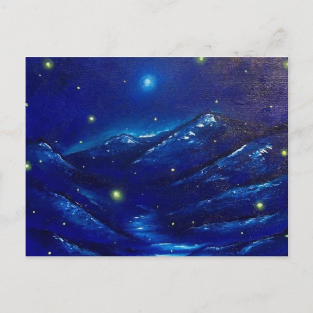 Postal de luciérnagas (Anverso)