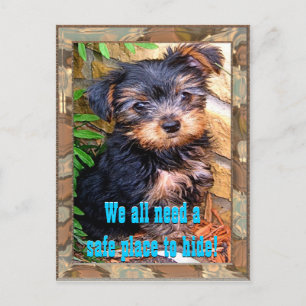 Postal de lugar seguro