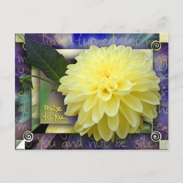 Postal De luto al baile (Anverso)