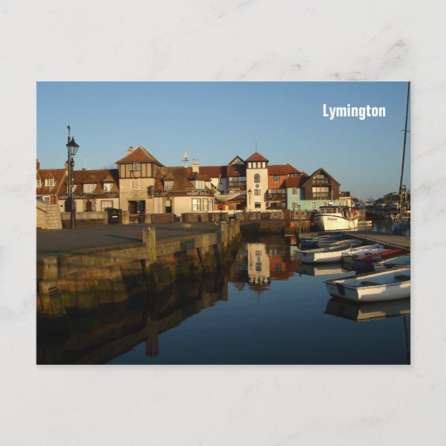 postal de Lymington (Anverso)