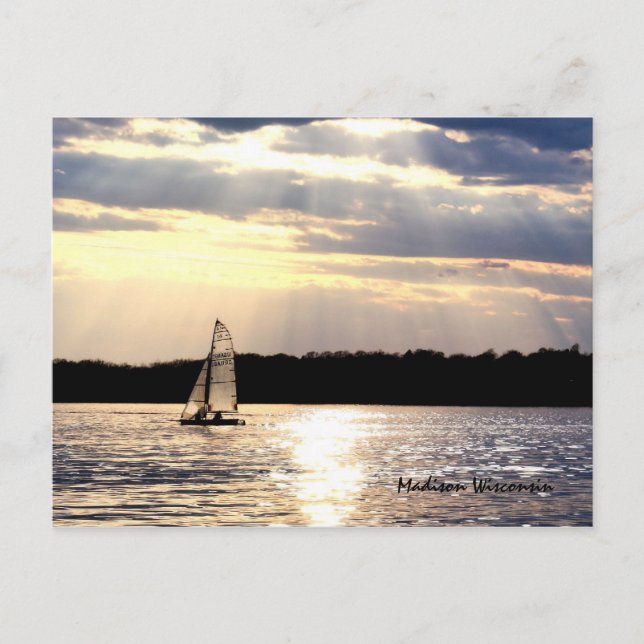 Postal de Madison Wisconsin (Anverso)