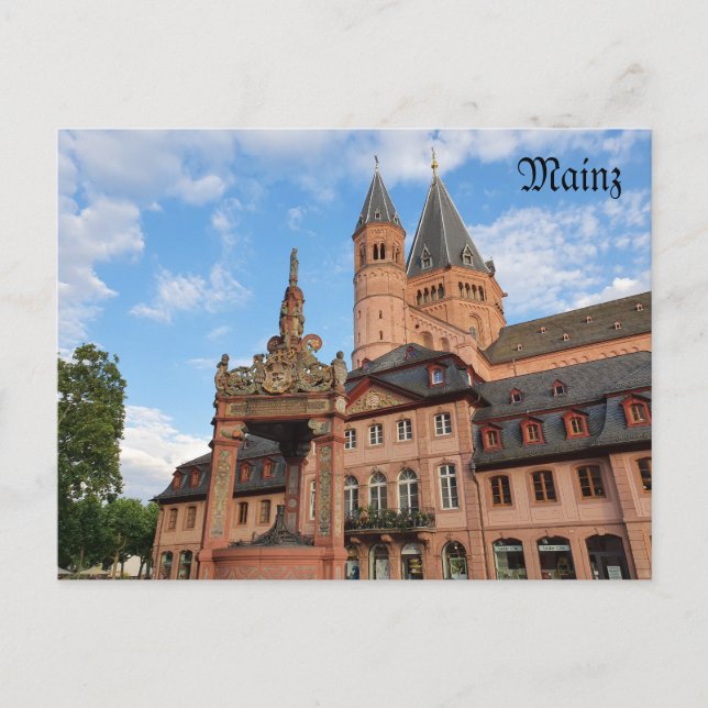 Postal de Mainz (Anverso)