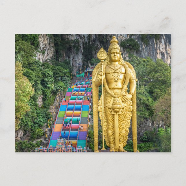 postal de Malasia (Anverso)