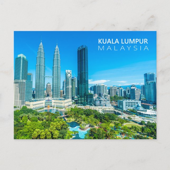 postal de Malasia (Anverso)