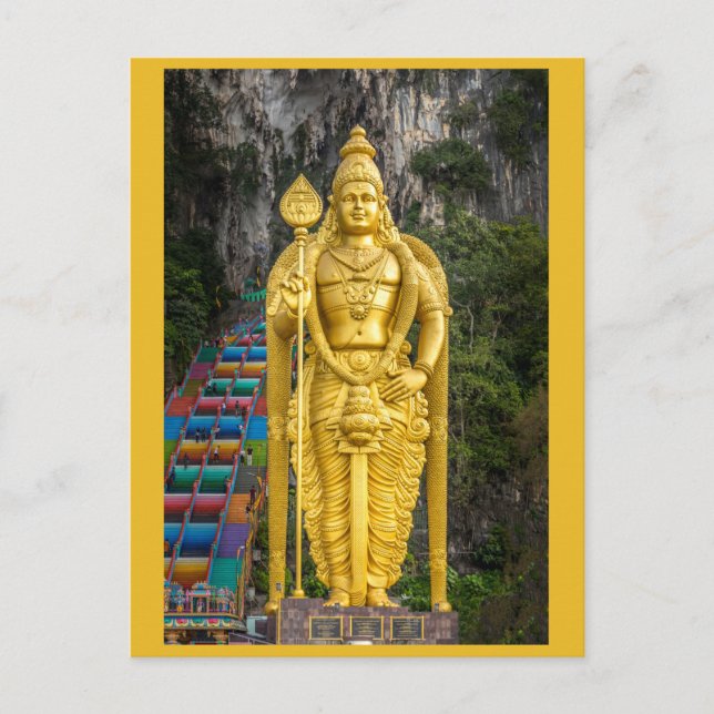 postal de Malasia (Anverso)