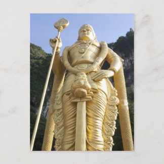 Postal de Malasia de la cueva Batu