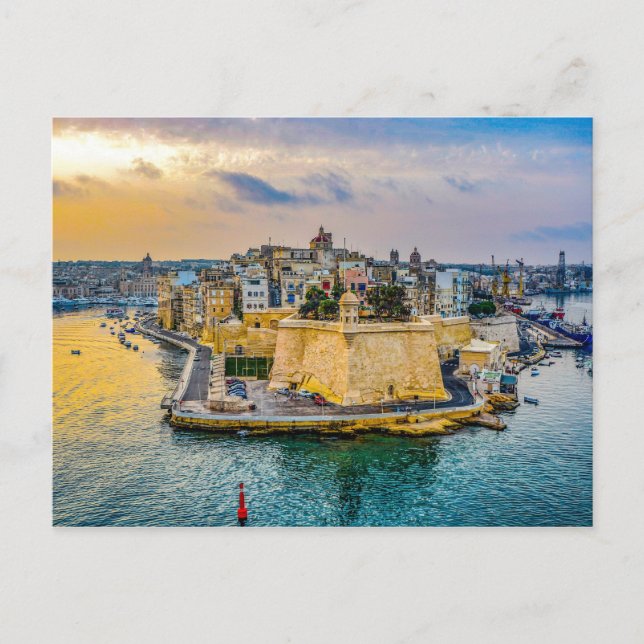 postal de Malta (Anverso)