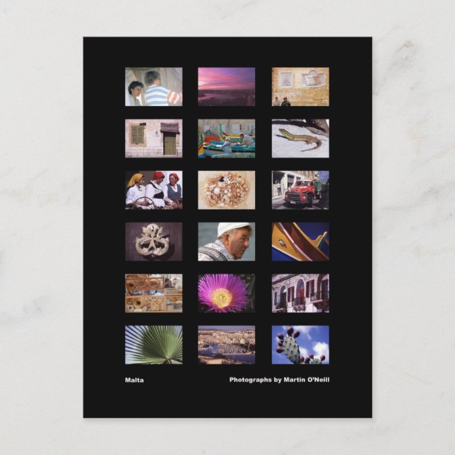 postal de Malta (Anverso)