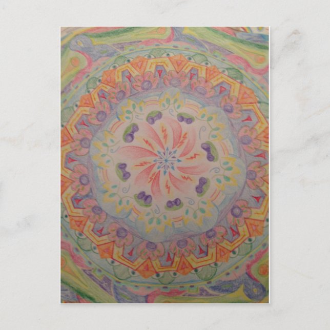 Postal de Mandala 1 (Anverso)