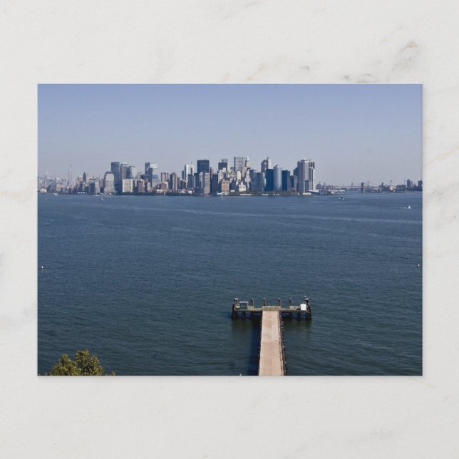 postal de manhattan inferior (Anverso)
