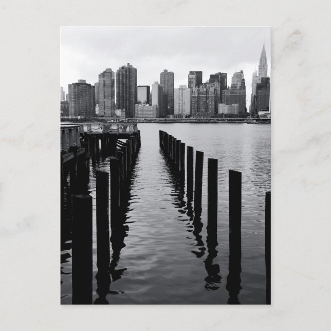 postal de Manhattan View (Anverso)