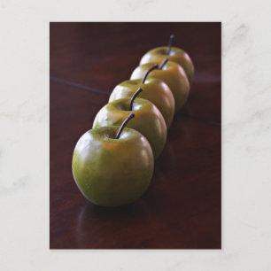 Postal de manzanas