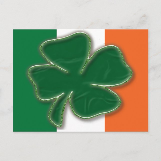Postal de marca Shamrock (Anverso)
