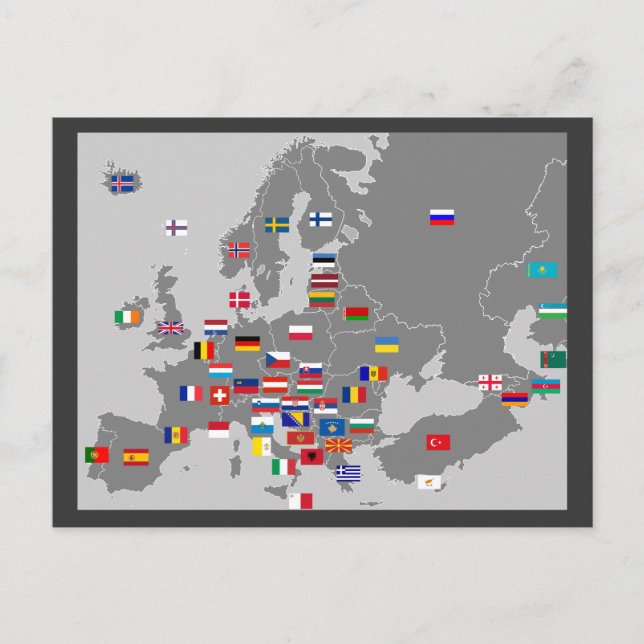 postal de marcas de euros (Anverso)