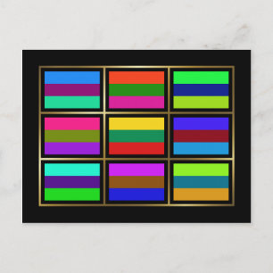 postal de marcas multihumorísticas de Lituania