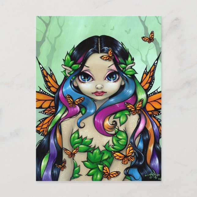Postal de "Mariposa de primavera" (Anverso)